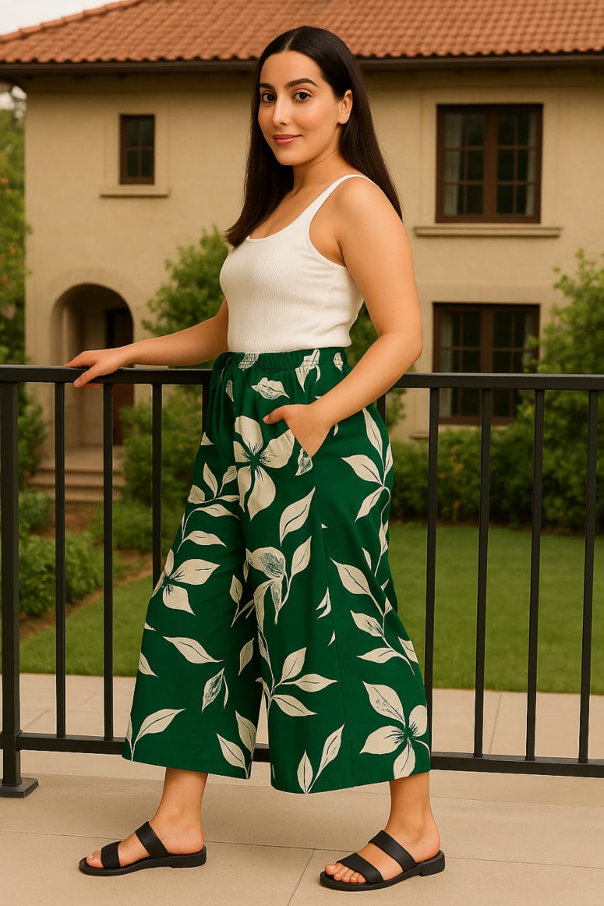 Rayon printed plazo - Image 2