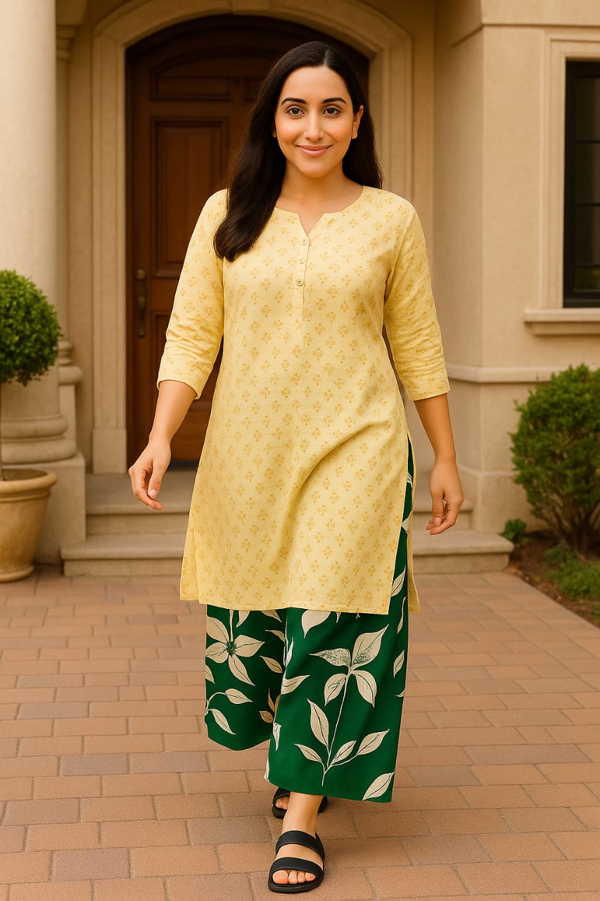 Rayon printed plazo - Image 4